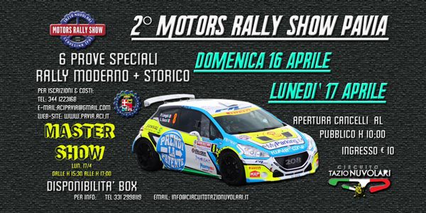 2° Motors Rally Show Pavia 2° Motors Rally Show Pavia